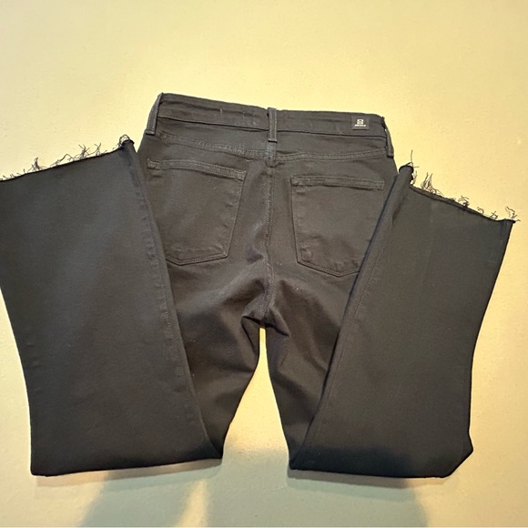 Letters to Juliet by Evergreen Clothing Paola A-Line Scissor Cut Jean - Black - Picture 9 of 13